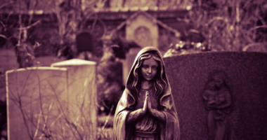 祈り、マリア像